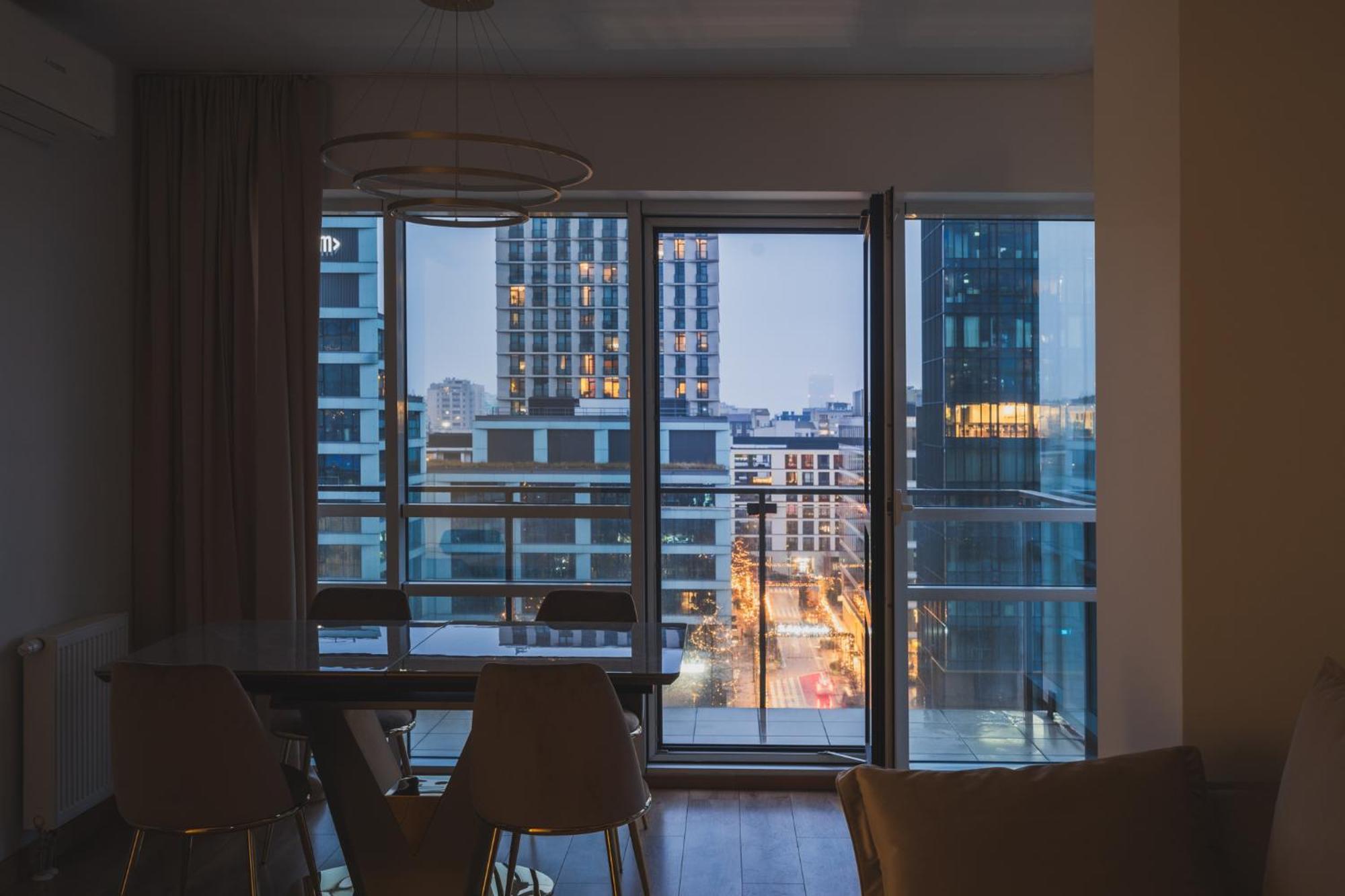Platinum Towers J&K Apartment Warsaw Exterior photo