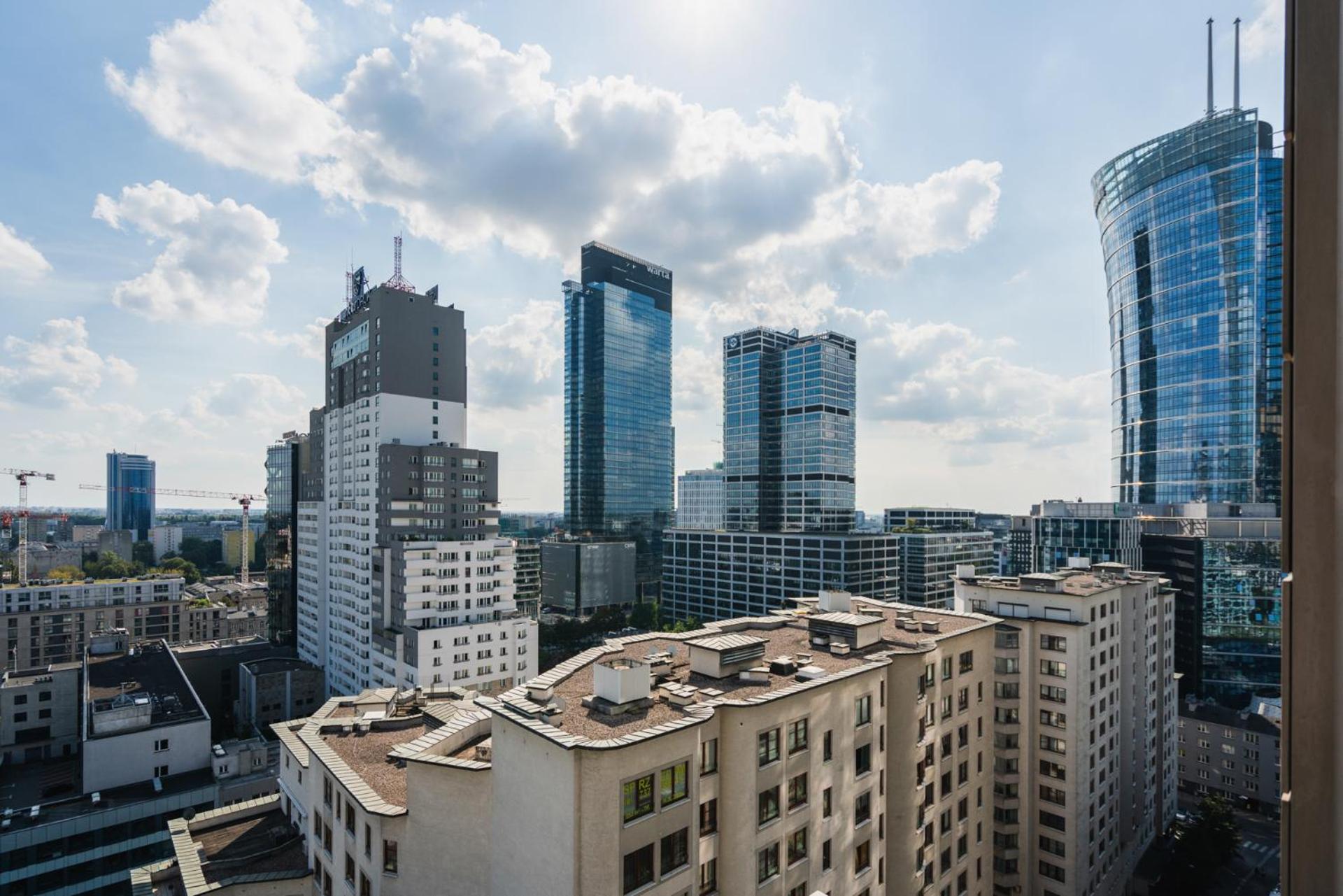 Platinum Towers J&K Apartment Warsaw Exterior photo