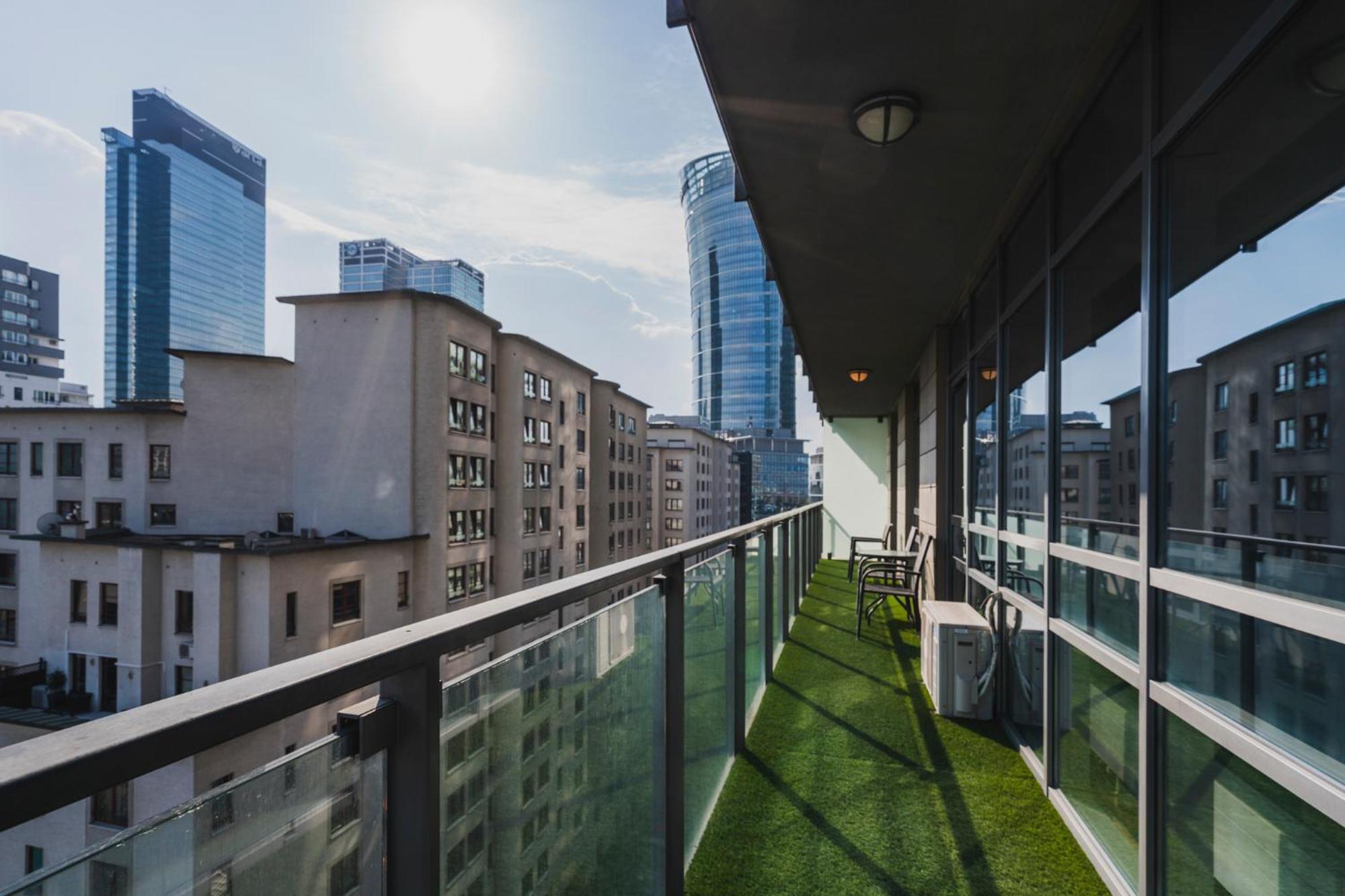 Platinum Towers J&K Apartment Warsaw Exterior photo