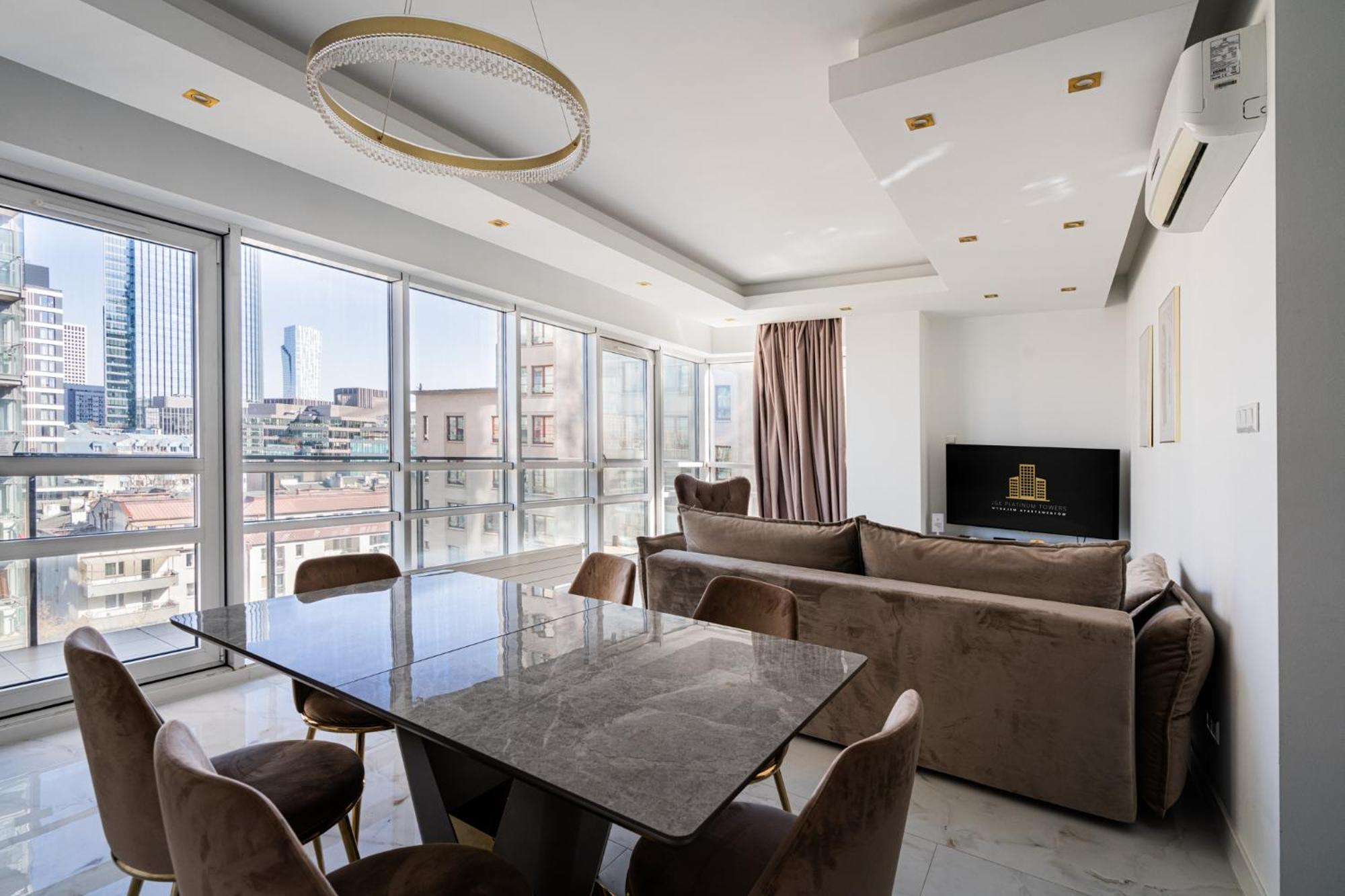 Platinum Towers J&K Apartment Warsaw Exterior photo